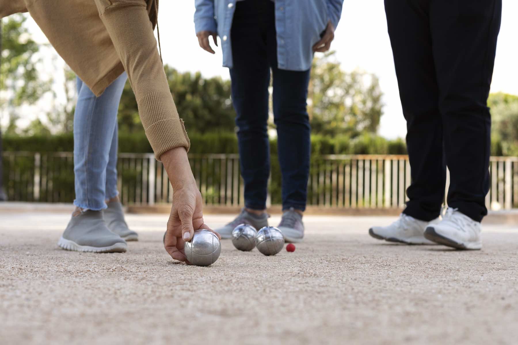 Jeu de pétanque